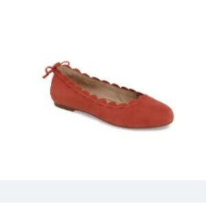 New Jack Rogers Lucie scalloped ballet flats